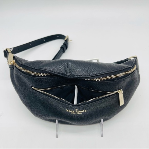 Kate Spade Leila Belt Bag Leather Black - Picture 5 of 8